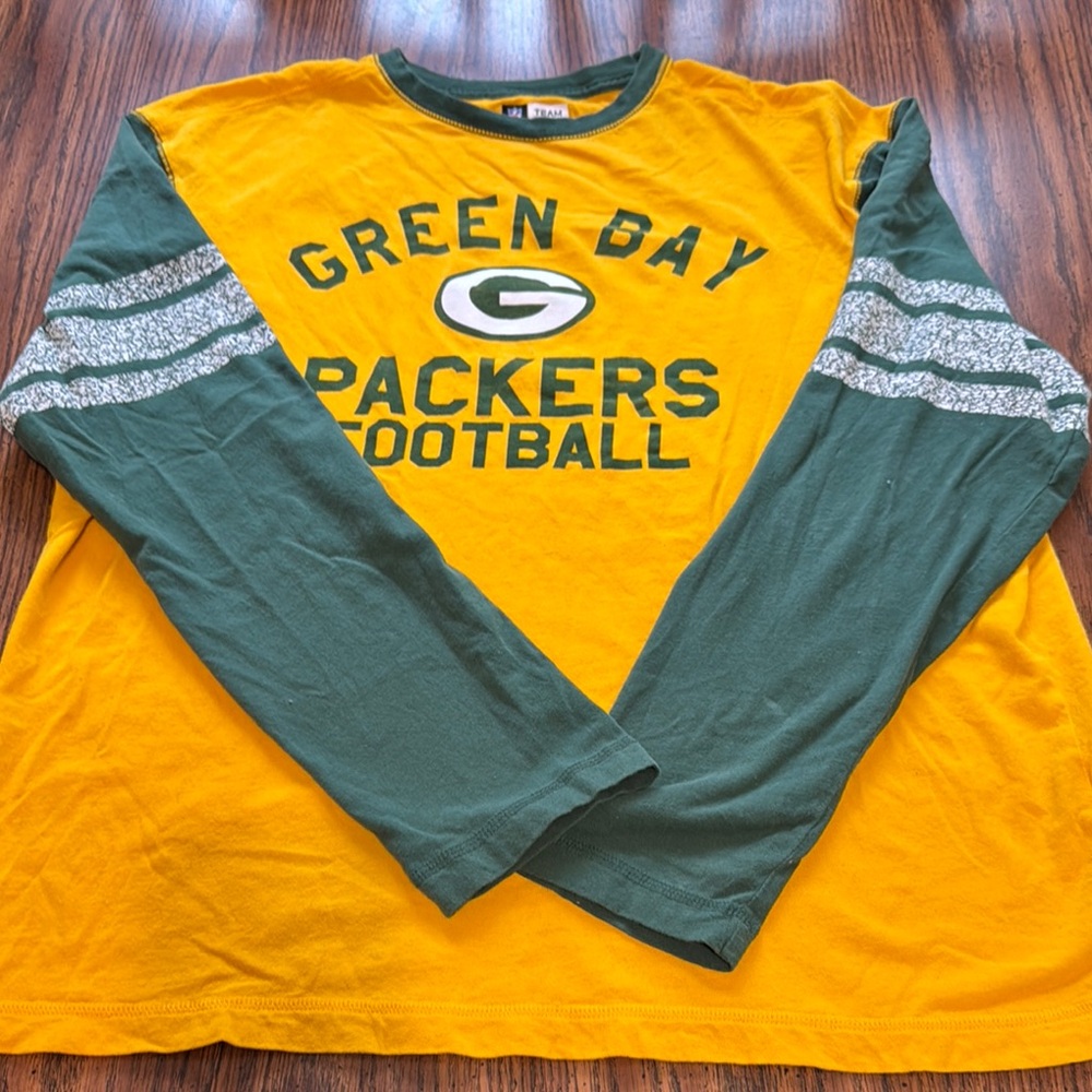 NFL Green Bay Packer Men’s Long Sleeve Tee Shirt Size XL